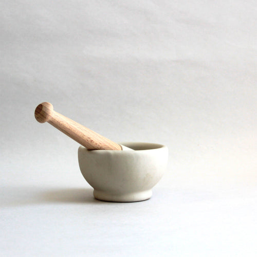 Ceramic Mortar & Pestle