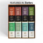 Curio Spice Co. 8-Tin Chef gift set featuring Signature Blends made fair-trade single origin sustainable spices, as featured in Forbes.