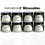 Curio Spice Co. Culinary Essentials gift set featuring fair-trade single origin sustainable spices, as featured in New York Times Wirecutter.