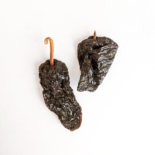 Curio Spice Co. fair-trade single origin sustainable California whole ancho chilies.