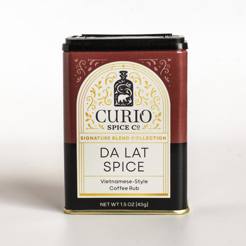 Curio Spice Co. Signature Blend Da Lat Spice in a tin.