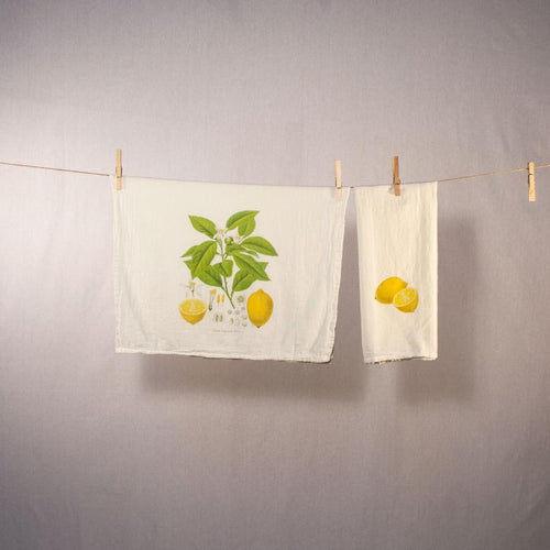 Printed Flour Sack Tea Towels