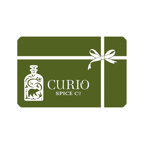 Curio Spice Co. Digital Gift Card for online use.