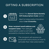 How to gift a subscription